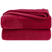 Heimtexland Kuscheldecke flauschig Flanell Wohndecke warm Oekotex Tagesdecke Überwurf