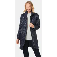 GOLDNER Kurzmantel mit Stehkragen Blau, 50