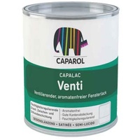 Caparol Capalac Venti weiß 0,75l - Fensterlack Ventilationslack