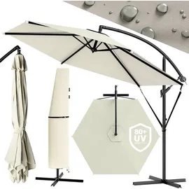 Kingsleeve Sonnenschirm Ø 330 cm Creme