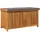 vidaXL Kissenbox 113 x 50 x 60,5 cm Massivholz grau