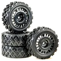 Absima Reifen 1:10 Rally Block Schwarz