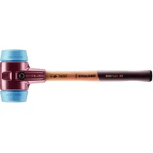 Halder SIMPLEX-Schonhammer, TPE-soft mit Tempergussgehäuse