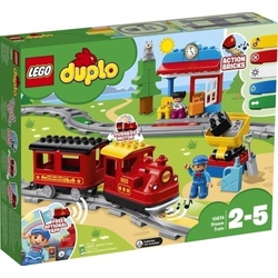 LEGO® Spielbausteine Dampfeisenbahn bunt