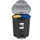Curver Kosz Do Segregacji 17 L 1-tlg. Schwarz/Mehrfarbig