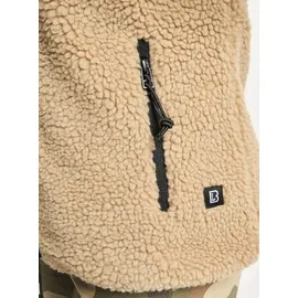 Brandit Textil Brandit Teddyfleece Jacket Hooded, Farbe: camel, Größe: M