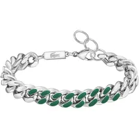 Lacoste Armband 2040309", - silber
