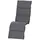 Siena Garden Liegenauflage 170 x 50 x 5 cm grau 1 St.