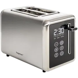 Hagenuk Toaster 850W LED-Display 7 Toastprogramme Countdowntimer