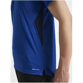 Craft Pro Control Impact Poloshirt Herren 346390 - Cobolt / Navy - M