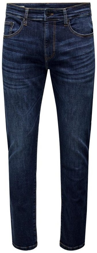 ONLY & SONS Straight-Jeans ONSWEFT REG.DK. BLUE 6752 DNM JEANS NOOS blau 33