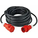 as - Schwabe Preis nur mit voelkner+ - Schwabe 61017 Strom Verlängerungskabel 16A schwarz, 50.00m H07RN-F 5G 2,5mm2