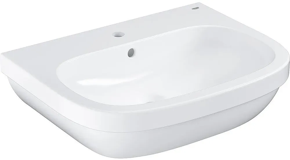 Waschtisch Euro Keramik Grohe (Ausführung: 550x149x450mm Keramik weiß)