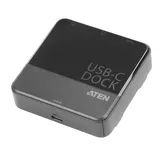 ATEN USB-C Dual-HDMI Mini Dock 0,5 m Schwarz