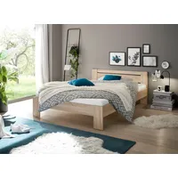 SchlafKONTOR Futonbett Cannes braun