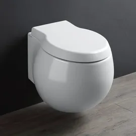Scarabeo Planet Wand-WC mit WC-Sitz Weiß