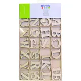 Artemio Philips Lighting Philips Artemio 6 cm Holz Alphabet Großbuchstaben, beige