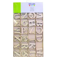 Artemio Philips Lighting Philips Artemio 6 cm Holz Alphabet Großbuchstaben, beige