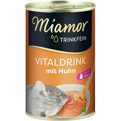 Miamor Trinkfein Vitaldrink 135ml Dose Nahrungsergänzung für Katzen Spezialfutter ZOO thun sp 24