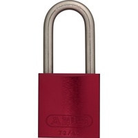 ABUS Vorhängeschloss 72/40-72IB/40 TITALIUM Größe: 72IB/40HB40|Farbe: rot
