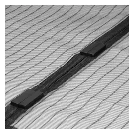 ECD Germany Fliegenschutzgitter 210 x 100 cm Schwarz