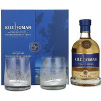 Kilchoman Machir Bay Islay Single Malt Scotch 46% vol 0,7 l Geschenkset