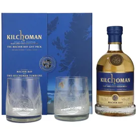Kilchoman Machir Bay Islay Single Malt Scotch 46% vol 0,7 l Geschenkset