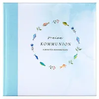 Goldbuch Kommunionsalbum Himmelsfische, blau 4009835030363 Goldbuch
