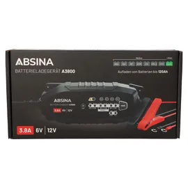 Absina 301008 301008 Automatikladegerät 6 V, 12 V 3.8 A