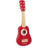 Janod - My First Confetti Holz-Gitarre, Kinder-Musikinstrument, Spielzeugnachbildung und Spielzeug für musikalisches Empfinden, ab 3 Jahren, J07628