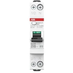 ABB DS301CTB16A30 DS301CAT-B16/0, 03 FI/LS-Schalter 6kA, 1P+N, Typ A, B16, 30mA, Bahn 2CSR255164R1165