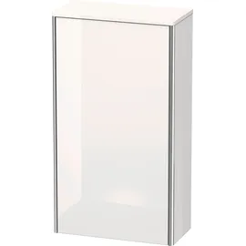 Duravit XSquare Halbhochschrank 50 x 89,6 x 23,6 cm Taupe Seidenmatt