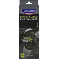 Hansaplast Sport & Bewegung Bandagen & Tapes Performance Knie-Bandage L/XL Oberhalb des Knies 42,5 - 48,5 cm oder Unterhalb des Knies 35,0 - 41,0 cm