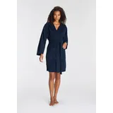 VIVANCE Bademantel Dreams Blau XL