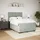 vidaXL Boxspringbett 140 x 200 cm Hellgrau