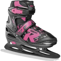 ROCES Jokey Ice 2.0 Girl, Black-Fuchsia, 30-33,