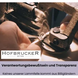 Hofbrucker Lammfellfußsack Polaris grau