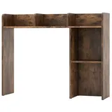 Costway Aktenregal 94 x 25 x 74 cm braun