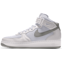 Nike Air Force 1 Mid By You personalisierbarer Damenschuh - Weiß, 40.5