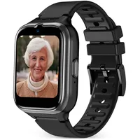 SPC Smartee 4G Senior BT 1,7 Zoll Kunststoffgehäuse schwarz Sportarmband schwarz One Size