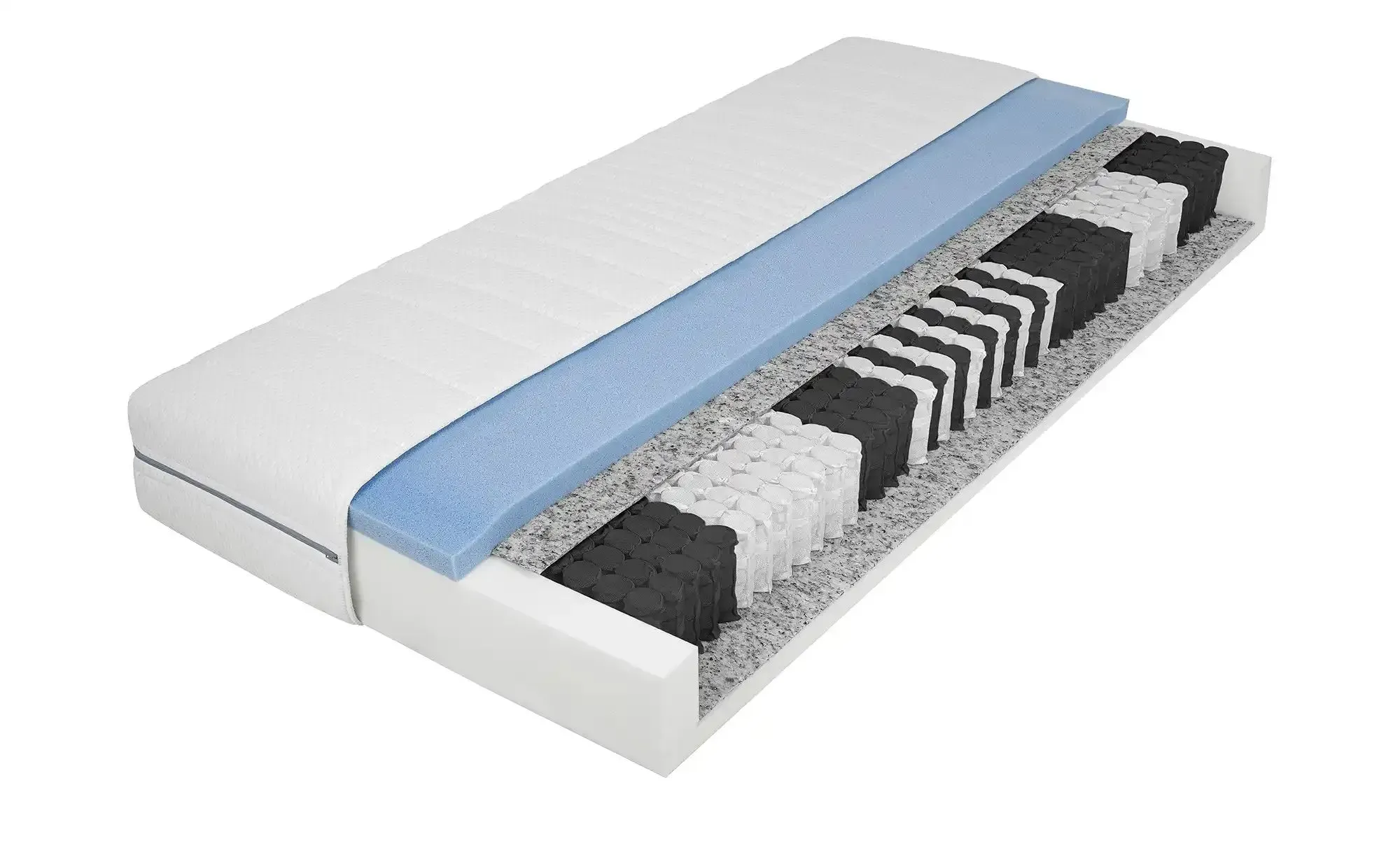 Taschenfederkern Matratze  T1850 ¦ weiß ¦ Maße (cm): B: 120 H: 23