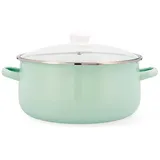 Quid Cocco Kasserolle aus emailliertem Stahl, 26 cm, 5 l