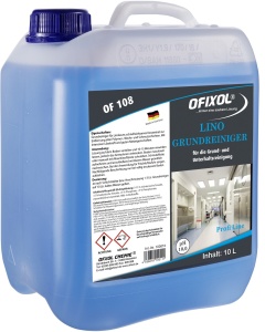 Ofixol LINO Grundreiniger , Grundreiniger für Linoleum, Konzentrat, 10 l - Kanister