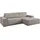 OTTO home Eckcouch Cord 2-Sitzer Grau