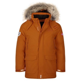 TROLLKIDS Winterjacke Spitsbergen braun 164