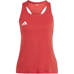 adidas adizero Essentials Lauf-Tanktop Damen IT1822 - team power red 2 XS