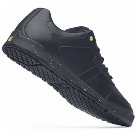 Shoes For Crews Freestyle II ECO, Schuhe Herren nachhaltig, rutschhemmende Laufsohle und Stolperschutz, wasserabweisend, vegan, schwarz Gr. 45 EU