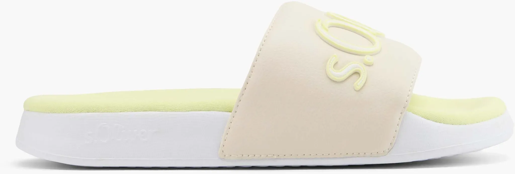 s.Oliver  Slides Beige, Damen, Größe: 40, Material: PU/Neoprene - s.Oliver  Slides Beige, Damen, Größe: 40, Material: PU/Neoprene - woman - Beige