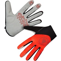 Long Gloves Rot,Schwarz M