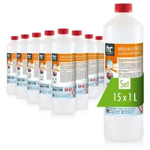 Höfer Chemie Brennspiritus 15 x 1 l